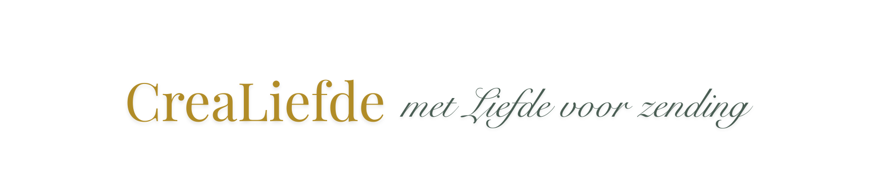 CreaLiefde met liefde voor zending